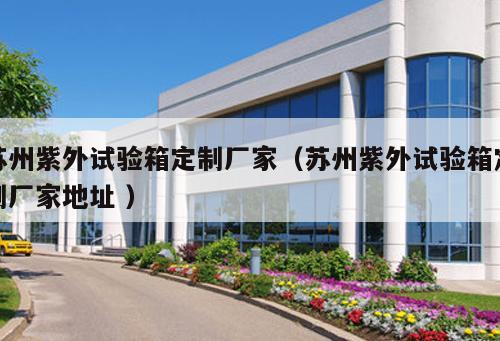 蘇州紫外試驗(yàn)箱定制廠家（蘇州紫外試驗(yàn)箱定制廠家地址 ）