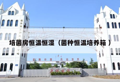 培菌房恒溫恒濕（菌種恒溫培養(yǎng)箱 ）